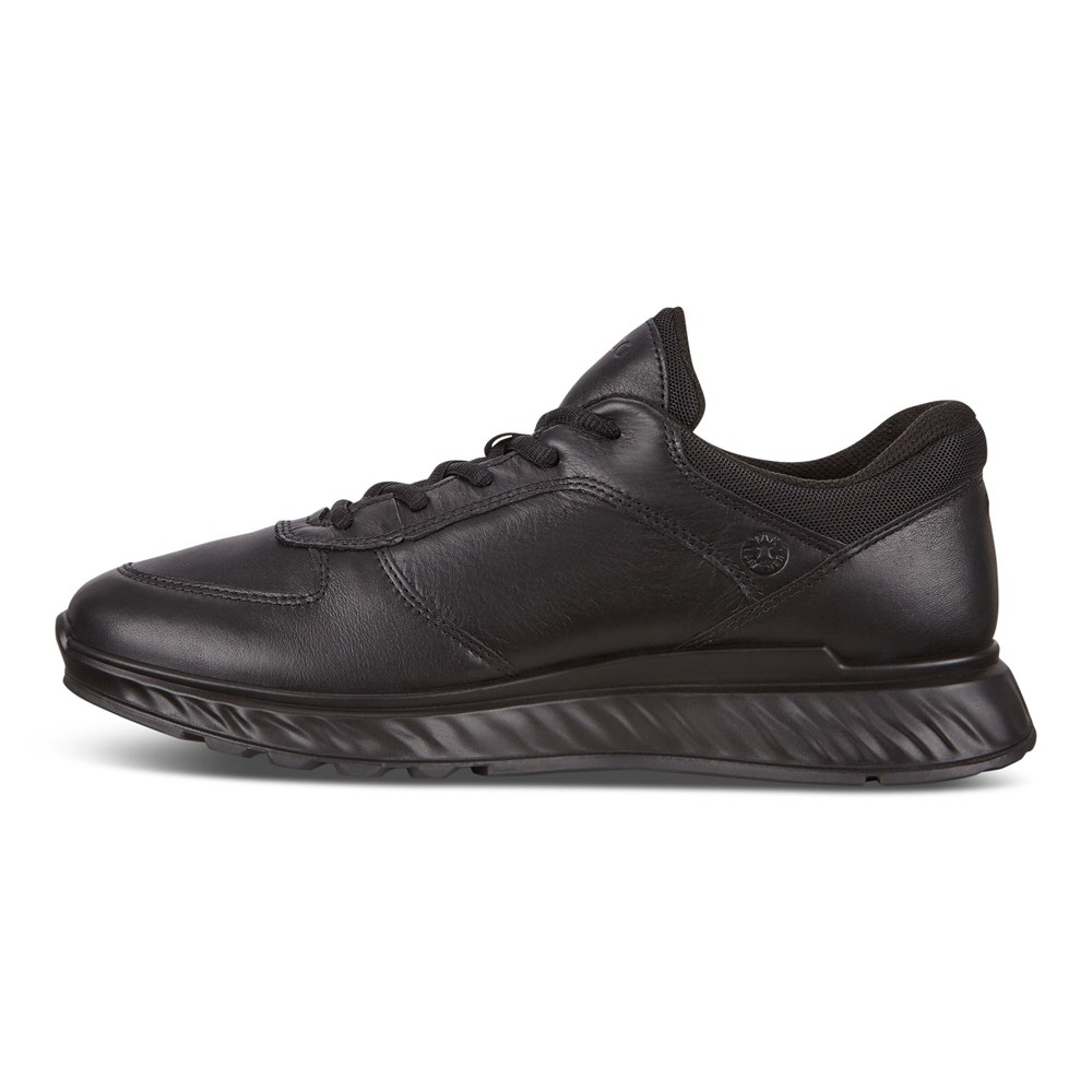 ECCO Mens Sneakers Black - Exostride Low Gtx - DOV-295403